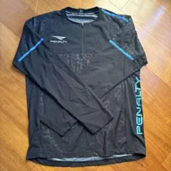 PENALTY 長袖ピステ ブラック/ブルー