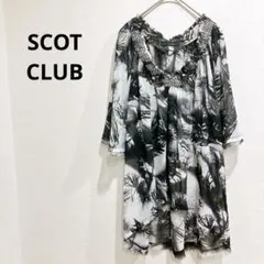SCOTCLUB/スコットクラブ トップス チュニック ミニワンピース 幾何学風のサムネイル