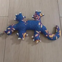 ハンドメイド　バックチャーム　トカゲ