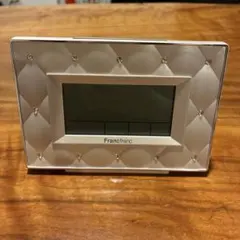 Francfranc アビスコ 電波デジタルクロック ピンク