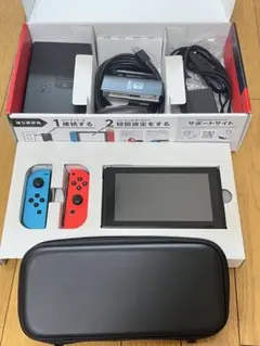 【美品】 ケース付き※Nintendo Switch 本体 フルセット