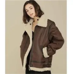 ボアフェイクムートンB-3ジャケット