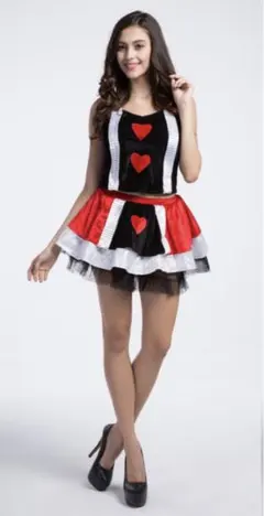 不思議の国のアリス ハートの女王 ハロウィン コスプレ