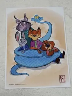 ズートピア2来場者配布カード