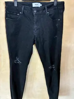 AZUL by MOUSSY CRASH DENIM SKINNY Ⅲ XL