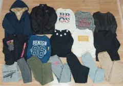 アウター 入 130 140 秋冬 セット 男の子 まとめ売り 子供服 長袖