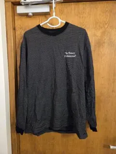 plllllleeeasse ボーダーロンT (BLACK) ennoy plllllleeeasse ボーダーロンT (BLACK) ennoy ENNOY の新作