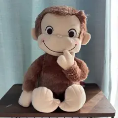 おさるのジョージ赤いほっぺLぬいぐるみピュアキラVer.