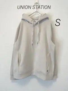 UNION STATION スウェードパーカー　ベージュ　S