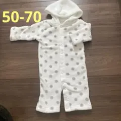 フリース ロンパース