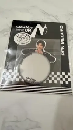 SnowMan ミラーステッカー　目黒蓮