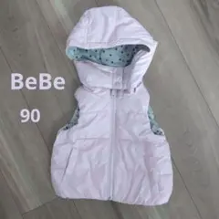 BeBe ダウンベスト リバーシブル