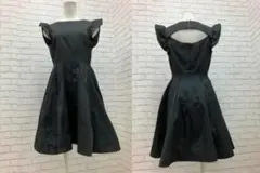 SNIDEL スナイデル　タフタ　美ライン　フレア　ワンピース