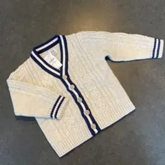 baby GAPケーブルニットカーディガン