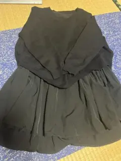 7分袖 ニットチュニック