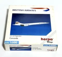 herpa 1/500 コンコルド エールフランス航空 - メルカリ