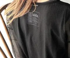 未使用　タグ付き《JaVa ジャバコラボ》メッシュトップス＆ノースリーブTシャツ