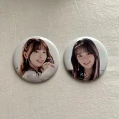 NiziUリオ　トレカ　缶バッチ　ネームバッチ NiziU リオ 缶バッチ トレカ まとめ売り - メルカリ