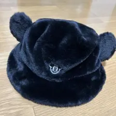 東京ディズニーリゾート　ミッキーマウス　バケットハット　もこもこ　耳付き　帽子