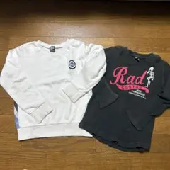 BEBE RAD CUSTOM 長袖カットソー　トレーナー　セット120