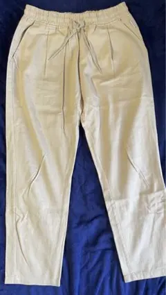 DEAR LAURENベージュ イージーパンツ メンズ チノパン