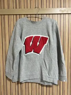 mta sport Wビッグワッペンスウェット トレーナー古着屋購入