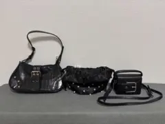 女性用バッグ 3点まとめ ミニバッグ ショルダー