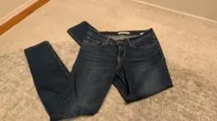 【美品】Levi's 711 SKINNY ジーンズ W27 濃紺