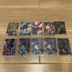 イタジャガ ガンダム ビジュアルアートコレクションⅡ レア３枚 ノーマル7枚