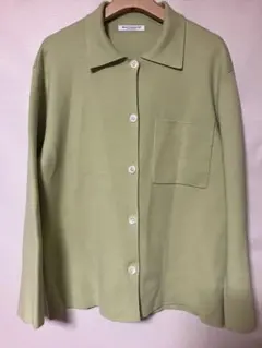 BEAUTY&YOUTH ミラノリブ シャツカーディガン