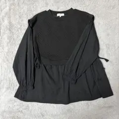 SEASON REASON ブラック長袖トップス Lサイズ