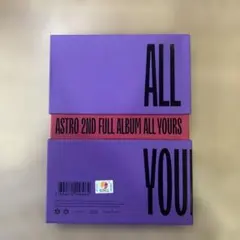 ASTRO 2ND FULL ALBUM ALL YOURS