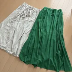 OMNESロングスカート2枚セット