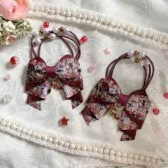 ⑥ミニカノン　ハンドメイド　カノンリボン　キッズ　レディース　卒業式　卒園式