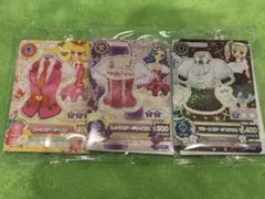 b*7様 3点セット アイカツ セブンイレブン アイカツカード いちご 美月 ユ