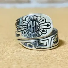 希少 リング SAAD サンフェイス スタンプワーク - メルカリ
