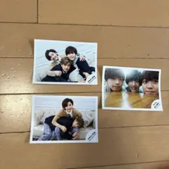 なにわ男子 道枝駿佑 長尾謙杜 高橋恭平 大橋和也 公式写真 3枚セット