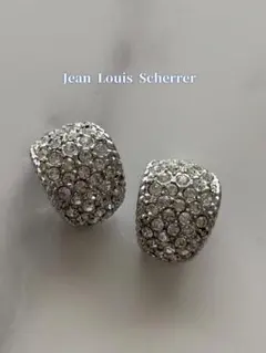 Jean Louis Scherrer クリスタル イヤリング