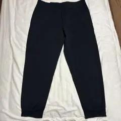 ユニクロ ウルトラストレッチドライEXジョガーパンツ 丈長め ブラック XL