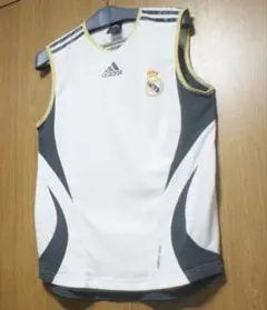 adidas Real Madrid ノースリーブシャツ Sサイズ
