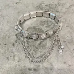 メッサジオ Messaggio チャーム ブレスレット 希少 美品 MESSAGGIO メッサジオ ブレスレット チャーム