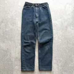 日本製 Levi's W606 ハイウエスト テーパードデニム 90s 濃紺のサムネイル