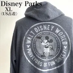 ディズニーパークス　ミッキー　ジップパーカー　海外パーク仕様　海外ディズニー系