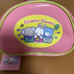 新品　Cheery Chums 【チアリーチャム】ピンク エナメル　ポーチ