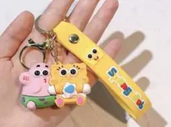 クリスマスプレゼント・ラッピングありスポンジ・ボブ パトリック キーホルダー