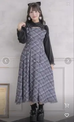 ロジータロングワンピース rojitaロングワンピース 量産型地雷系ワンピース