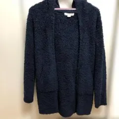 BAREFOOT DREAMS ネイビー カーディガン Sサイズ