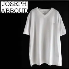 「ジョセフアブード」新品 オーガニックコットン シアサッカーTシャツ 4Lのサムネイル