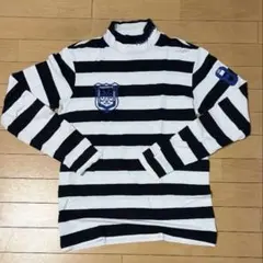 PEARLY GATES ストライプ ハイネックシャツ サイズ6