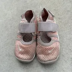 Nike ベビーサンダル ピンク メッシュ　14